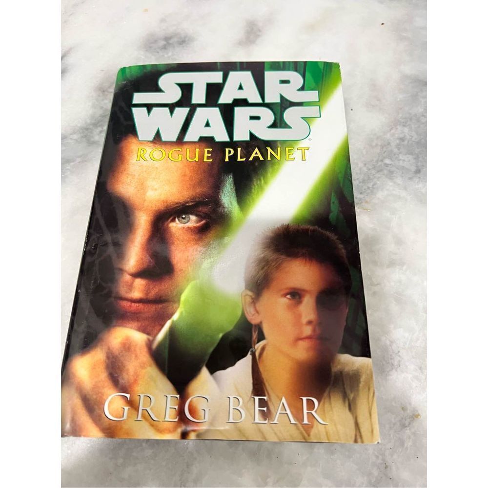 Star Wars Rogue Planet by Greg Bear 2000 Del Rey 1st ed. HC Very Good Condition